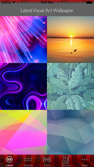 Best HD Visual Art Wallpapers for iOS 8 Backgrounds: Gallery Theme Pictures Collection