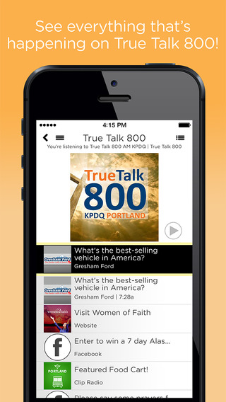 True Talk 800 AM KPDQ Radio App