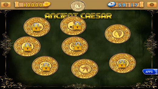 【免費遊戲App】Invincible Caesar Slots-APP點子