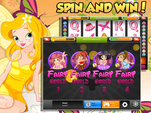 免費下載遊戲APP|Fairy Slots Themed 5-Reels Video Slots - Vegas Strip VIP Casino Wins with Cash Coaster Jackpot app開箱文|APP開箱王