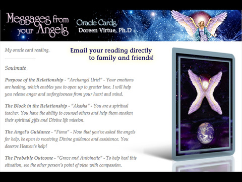 【免費書籍App】Messages from your Angels Oracle Cards - Doreen Virtue, Ph.D.-APP點子