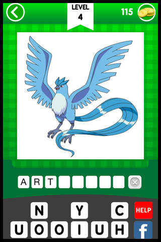 Character Guess - pokemon trivia crack questions - the color pic game quiz series edition screenshot 3