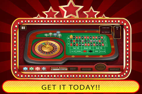 Classic Roulette FREE - Best Casino Royale screenshot 3