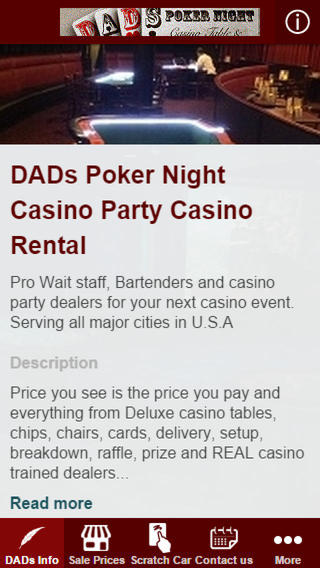 【免費書籍App】DADs Poker Night Casino Party-APP點子