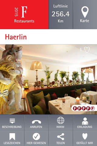 Restaurant Guide 2015 - DER FEINSCHMECKER screenshot 2