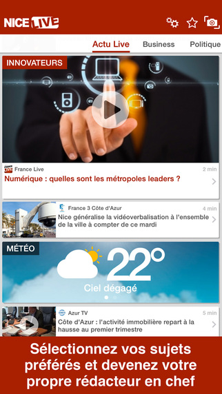 【免費新聞App】Nice Live : toute l'actualité sur Nice et la Côte d'Azur !-APP點子