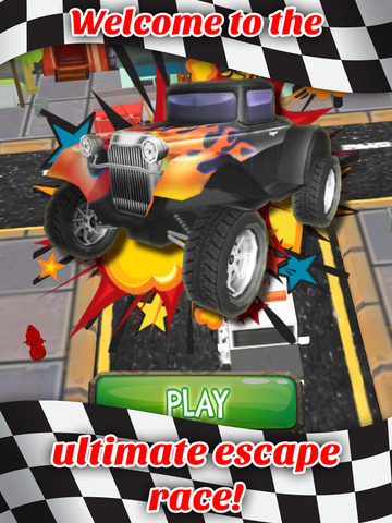 【免費遊戲App】Classic Hot Rod Street Bouncer - FREE - Furious Downtown Car Obstacle Race Game-APP點子