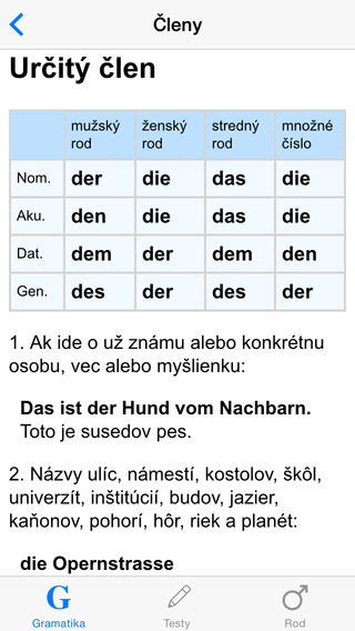 【免費教育App】Nemecká gramatika-APP點子