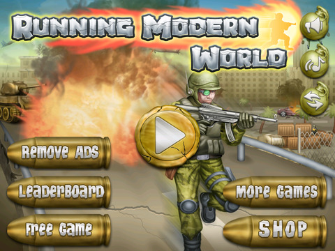 【免費遊戲App】World War Hero Runner - Running Through The Military Tank Battle Zone-APP點子