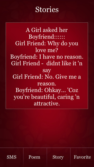 【免費生活App】Love SMS, Love Poem & Love Story ~ Send SMS to your love one with full of romance!-APP點子