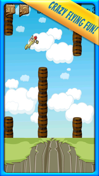 A Crazy Plane Flap and Fly Game