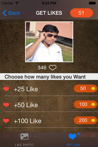 2000 Likes Pro - Get likes for Instagram app screenshot 2