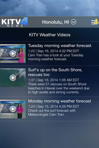 KITV4 More Local Weather screenshot 4