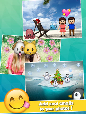 免費下載攝影APP|Insta Emoji -  A Funny and Cute Photo Booth Editor with Cool Emoticons, Smiley Faces and Cartoon Stickers (FREE) app開箱文|APP開箱王