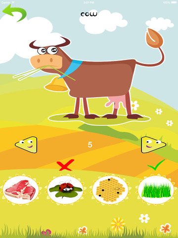 【免費遊戲App】Kid Feed Cute Animal - Simple Learning Game For Small Children In Preschool And Kindergarten-APP點子