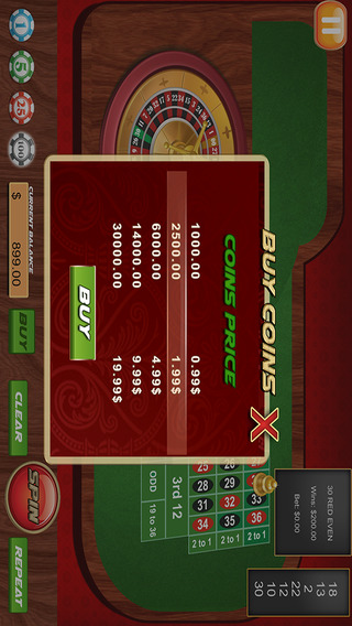 【免費遊戲App】Roulette - Casino Las Vegas-APP點子