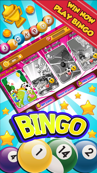 Mega Bingo Jackpot - Free Bingo Slots Room Blitz