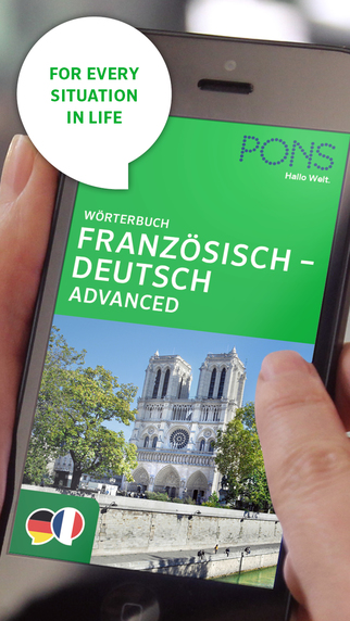 Dictionary French - German ADVANCED by PONS