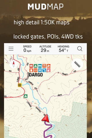 High Country 4WD Maps | Mud Map GPS navigation app with interactive campsites for Vic High Country screenshot 3