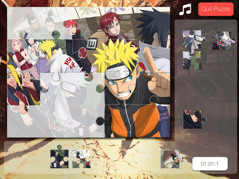 Puzzle Ninja for Naruto screenshot 4