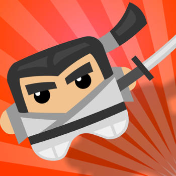 Bouncy Samurai Fighter - Tap to Jump Up to Make Him Bounce, Fight and Don't Touch the Ninja Star or Them Shadow Spikes 遊戲 App LOGO-APP開箱王