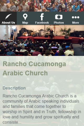 Rancho Arabic Church screenshot 2