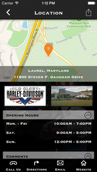 【免費商業App】Old Glory Harley-Davidson®-APP點子