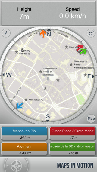 Brussels On Foot : Offline Map
