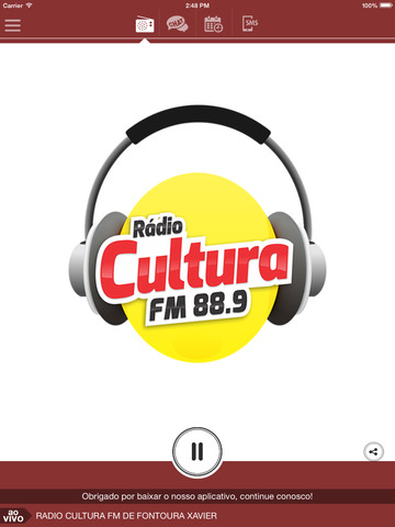 免費下載音樂APP|Cultura FM 88.9 Fontoura Xavier app開箱文|APP開箱王