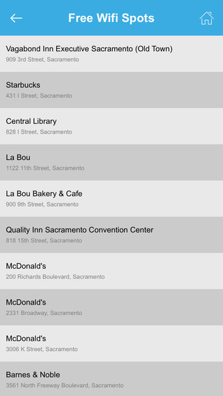 免費下載旅遊APP|Sacramento Free Wi-Fi Hotspots app開箱文|APP開箱王