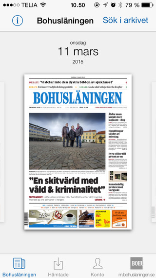 E-tidning - Bohusläningen