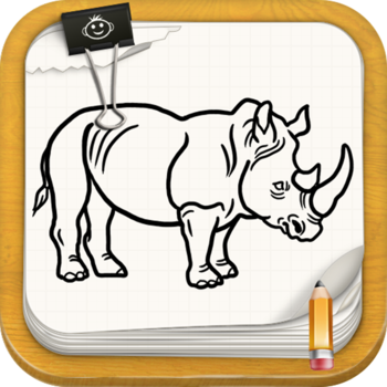 Learn To Draw : Wild Nature Animals LOGO-APP點子