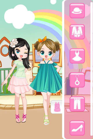 Star Twins – Chic Sisters,Girls Makeup,Dressup and Makeover Games screenshot 3