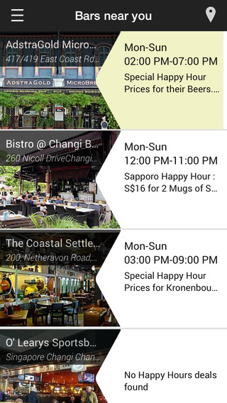 Happy Hour SG - The Best Bars Happy Hour Deals in Singapore