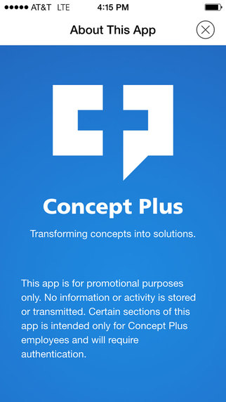 Concept Plus Mobile App
