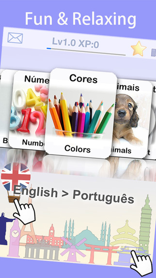 Portuguese LingoCards Picture Word Game - Learn Brazilian Portuguese Vocabulary for Free