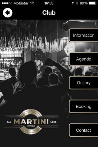 Martini Bar Brussels screenshot 2