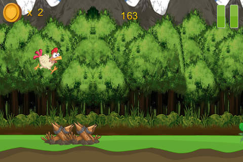 Super Jumping Chicken - Top Crazy Animal Journey screenshot 3
