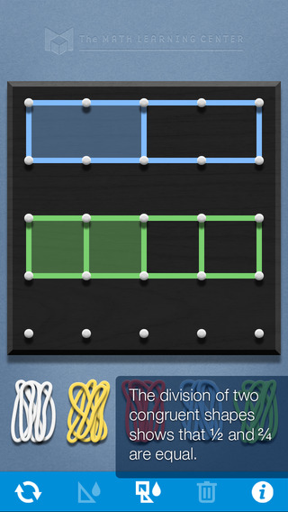 【免費教育App】Geoboard, by The Math Learning Center-APP點子