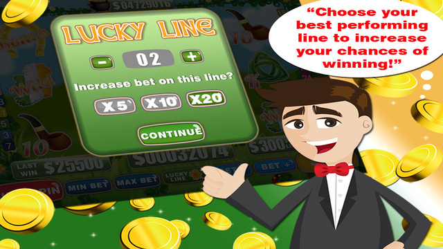 【免費遊戲App】Golden Shamrock Lucky Lines - Free Vegas Casino Slot-APP點子