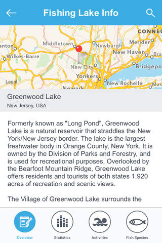 New Jersey Fishing Lakes screenshot 3