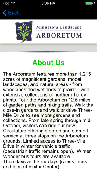 【免費旅遊App】Discover Nature @ MN Arboretum-APP點子