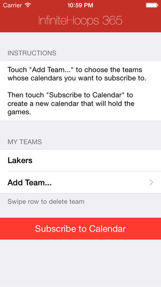 【免費運動App】InfiniteHoops 365 : Pro Basketball Schedules-APP點子