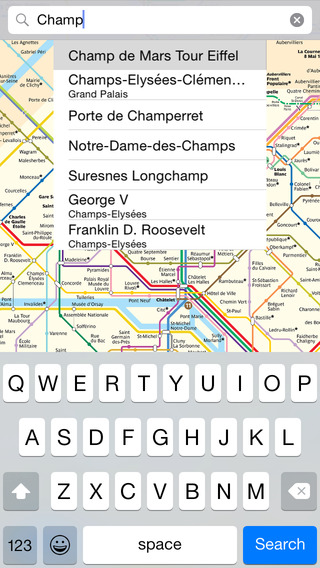 【免費旅遊App】MetroMap Paris-APP點子