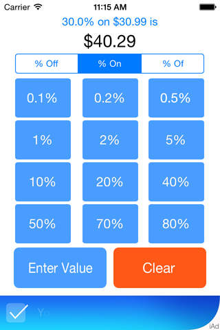 Fast Percent - Calculator Tool screenshot 2