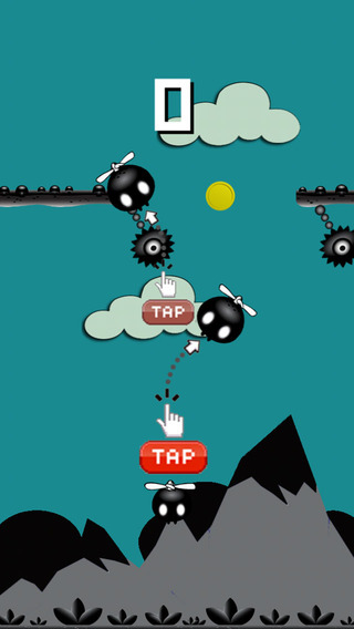 【免費遊戲App】Swing Monster Copter - The New Adventure-APP點子