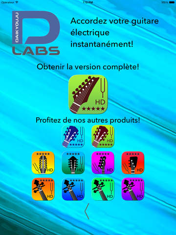 Guitar Tuner Lite HD - Tune your electric guitar with precision and ease! screenshot 2
