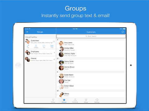 【免費生產應用App】Simpler Contacts - Smart address book manager for iCloud, Gmail, Yahoo & Outlook Contacts-APP點子