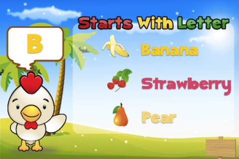 Fruits Learn with fun - free educational game for kids screenshot 2