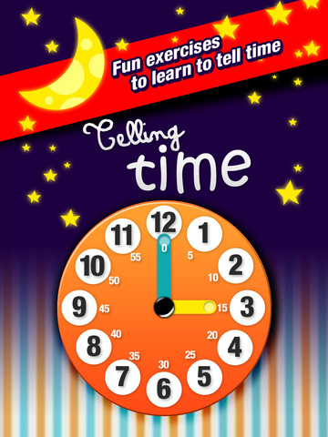 Telling Time for Kids - Game to Learn to Tell Time easily